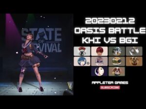 オアシスバトル 20230212 KHIvsBGI ＆楽しい雑談＆シンラさん歌