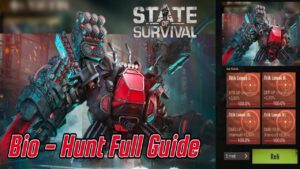 Pemburu Bio State Of Survival